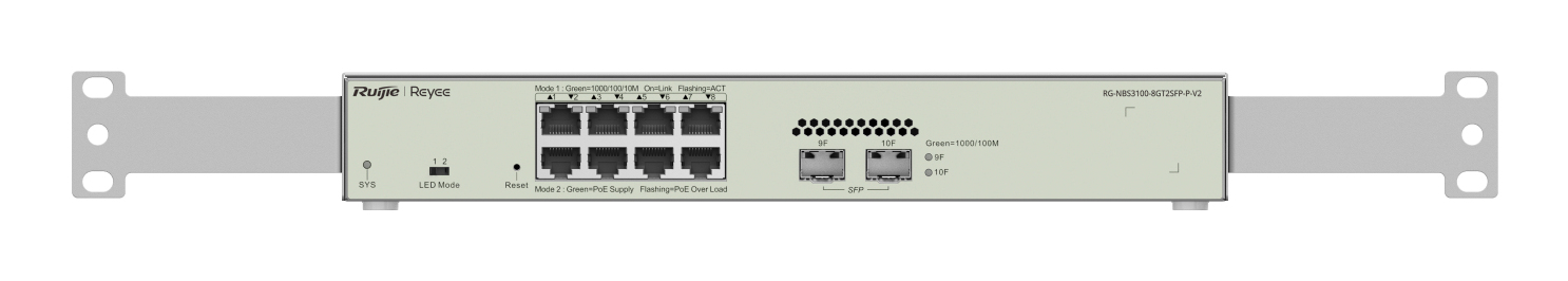 RG-NBS3100-8GT2SFP-P-V2 - Ruijie Networks