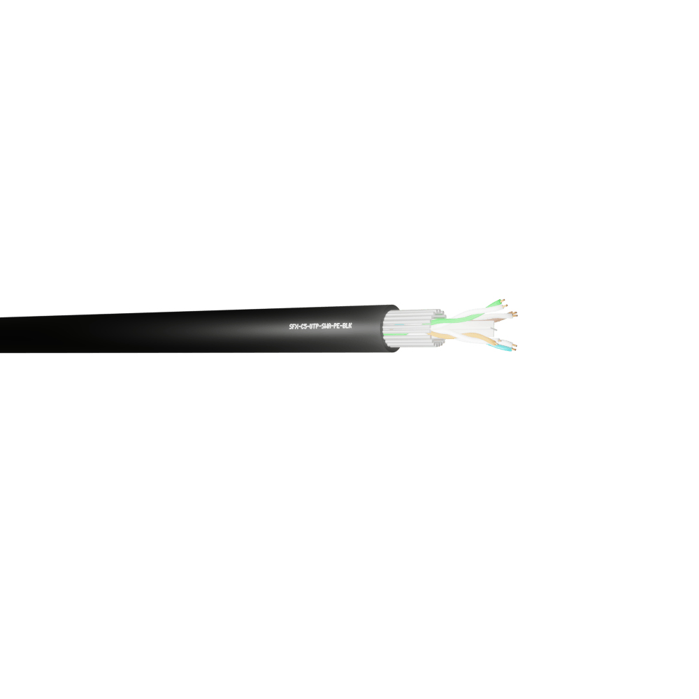 SFX/C5-UTP-SWA-PE-BLK-100 - Securi-Flex