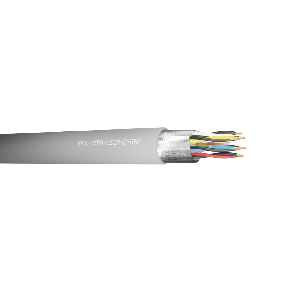 SFX/OSP6-LSZH-D-GRY-100 - Securi-Flex