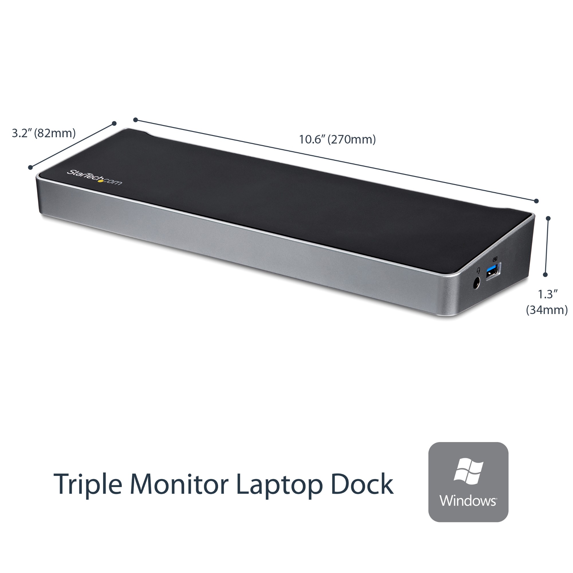 USB3DOCKH2DP - StarTech.com
