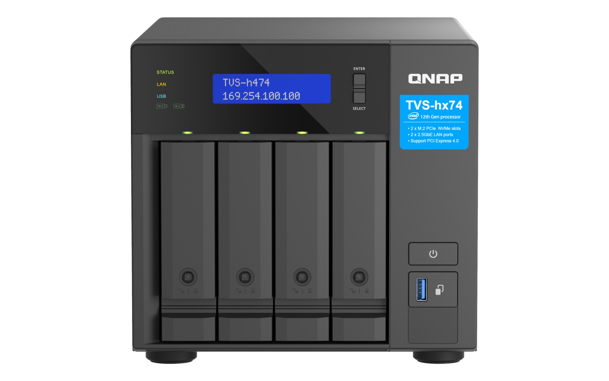 TVS-h474-PT-8G - QNAP