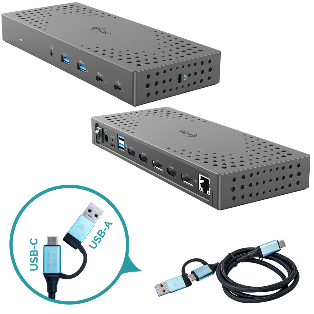 CATRIPLE4KDOCKPD2UK - i-tec