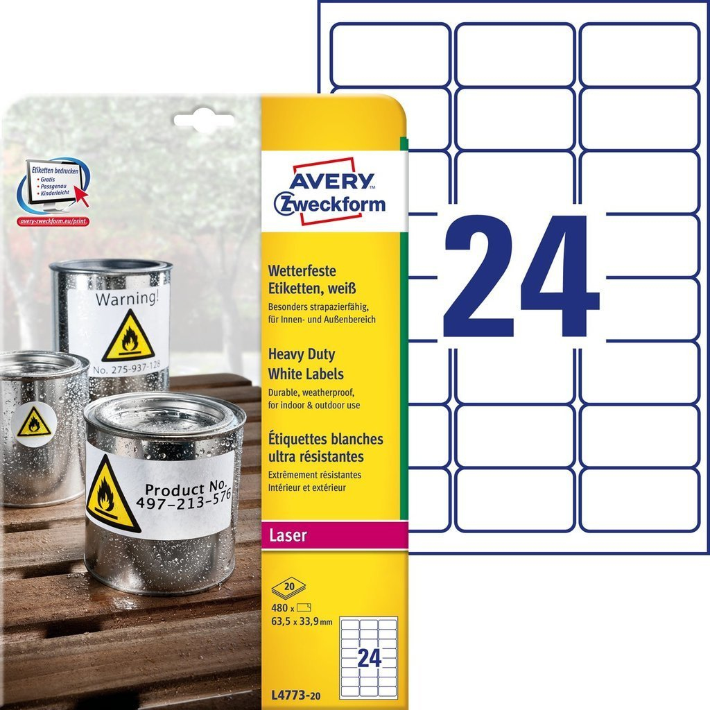 L4773-20 - Avery