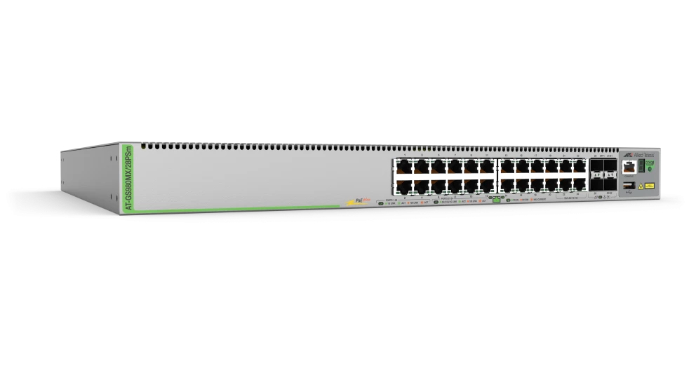 AT-GS980MX/28PSM-50 - Allied Telesis