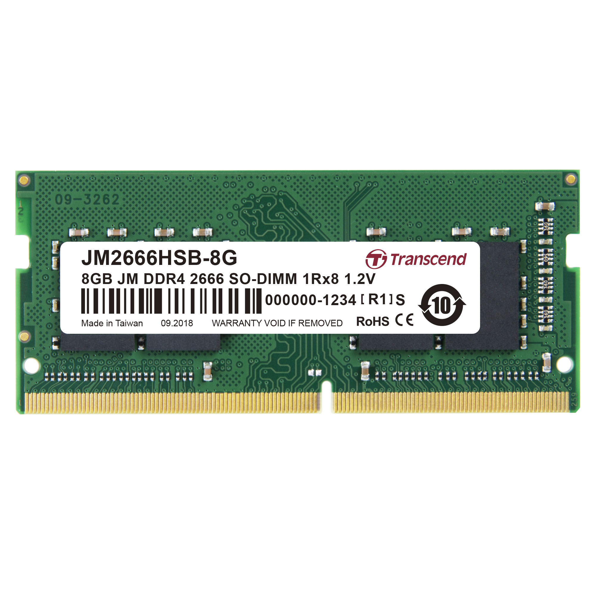 JM2666HSB-8G - Transcend