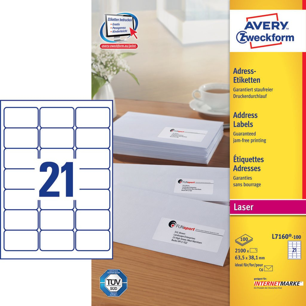 L7160-100 - Avery