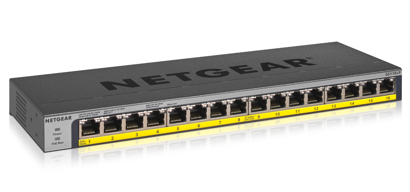 GS116LP-100EUS - Netgear