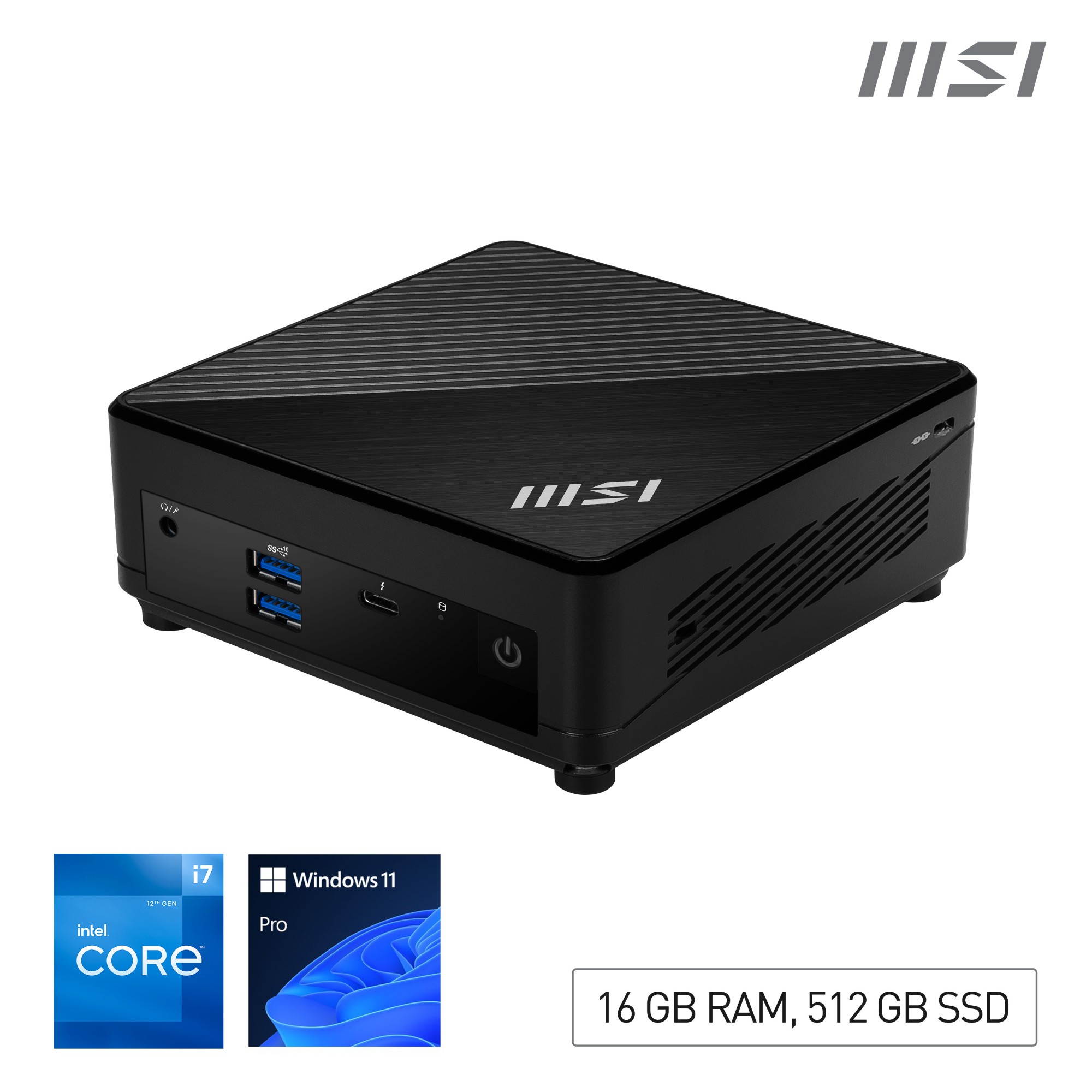 CUBI 5 12M I7 1255U FS 16GB 512GB W11P - MSI