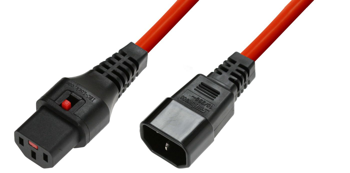MC-C13C14LOCK-2M - Microconnect