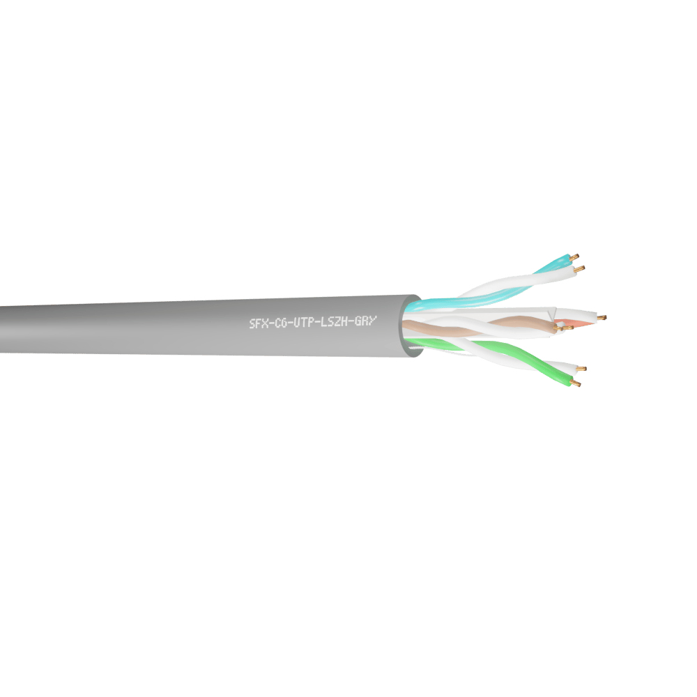 SFX/C6-UTP-LSZH-GRY-305 - Securi-Flex