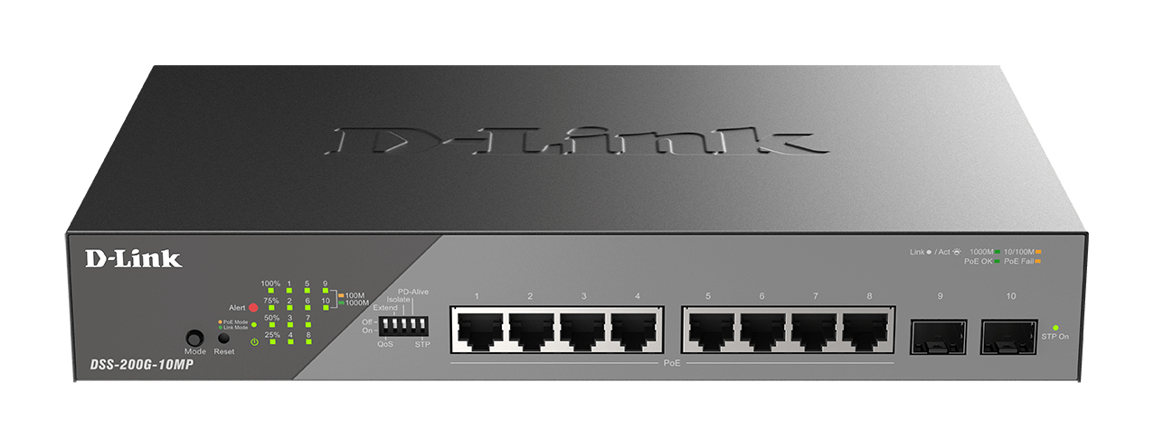 DSS-200G-10MP/B - D-Link
