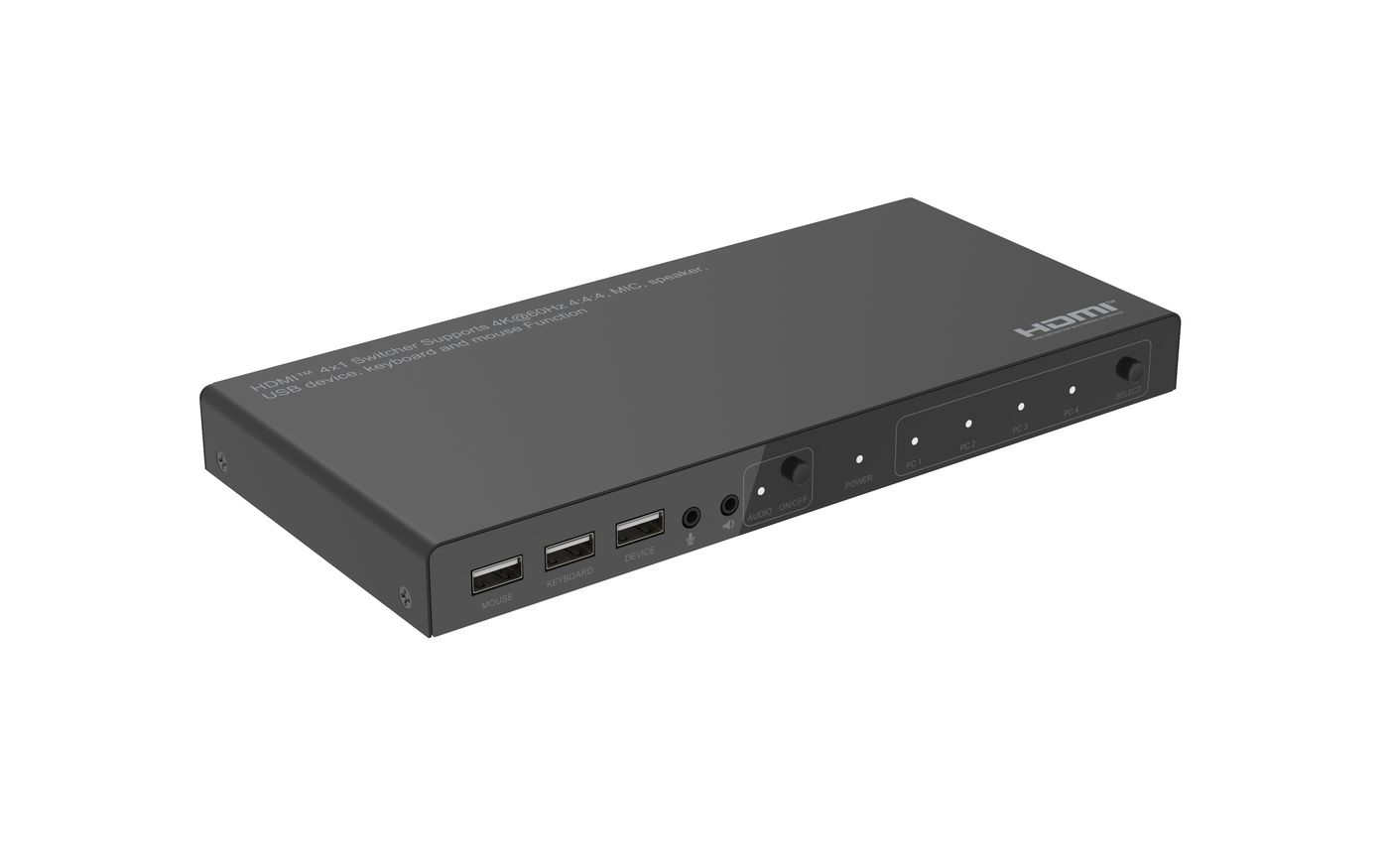 MC-HDMIKVM0401-4K - Microconnect