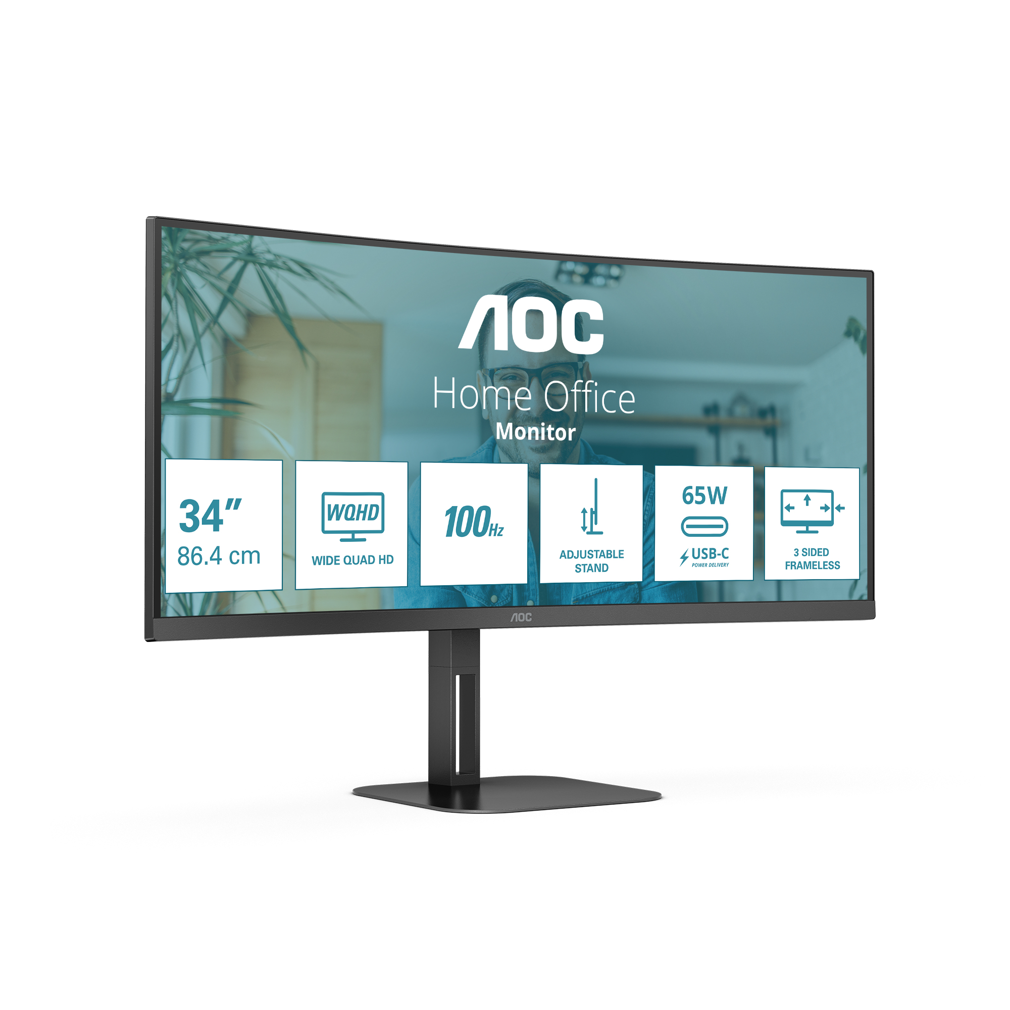 CU34V5C/BK - AOC