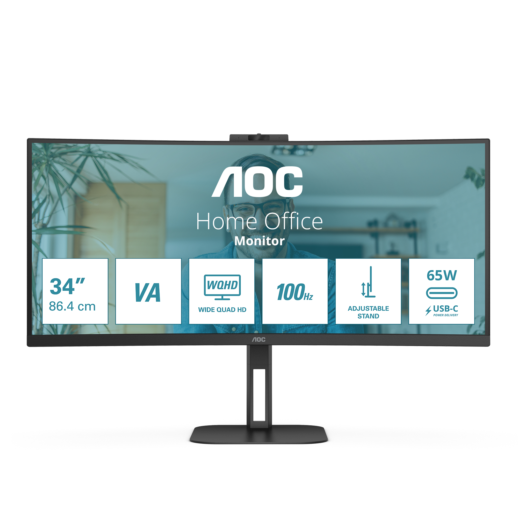 CU34V5CW/BK - AOC