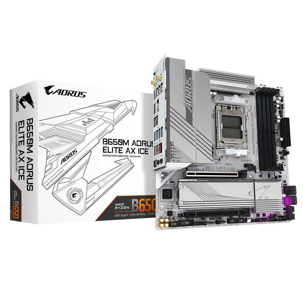 B650M AORUS ELITE AX ICE - Gigabyte