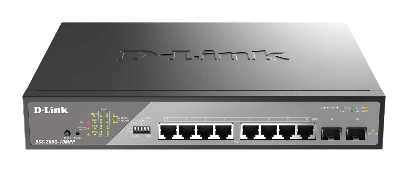 DSS-200G-10MPP/B - D-Link