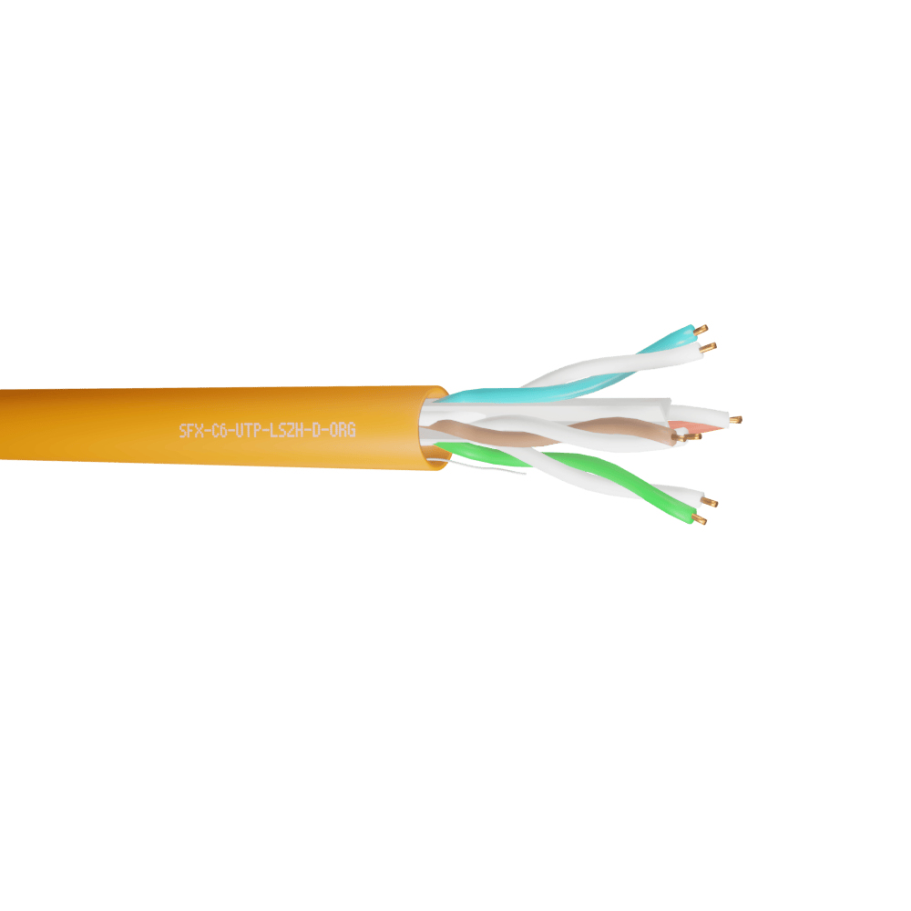 SFX/C6-UTP-LSZH-D-ORG-305 - Securi-Flex