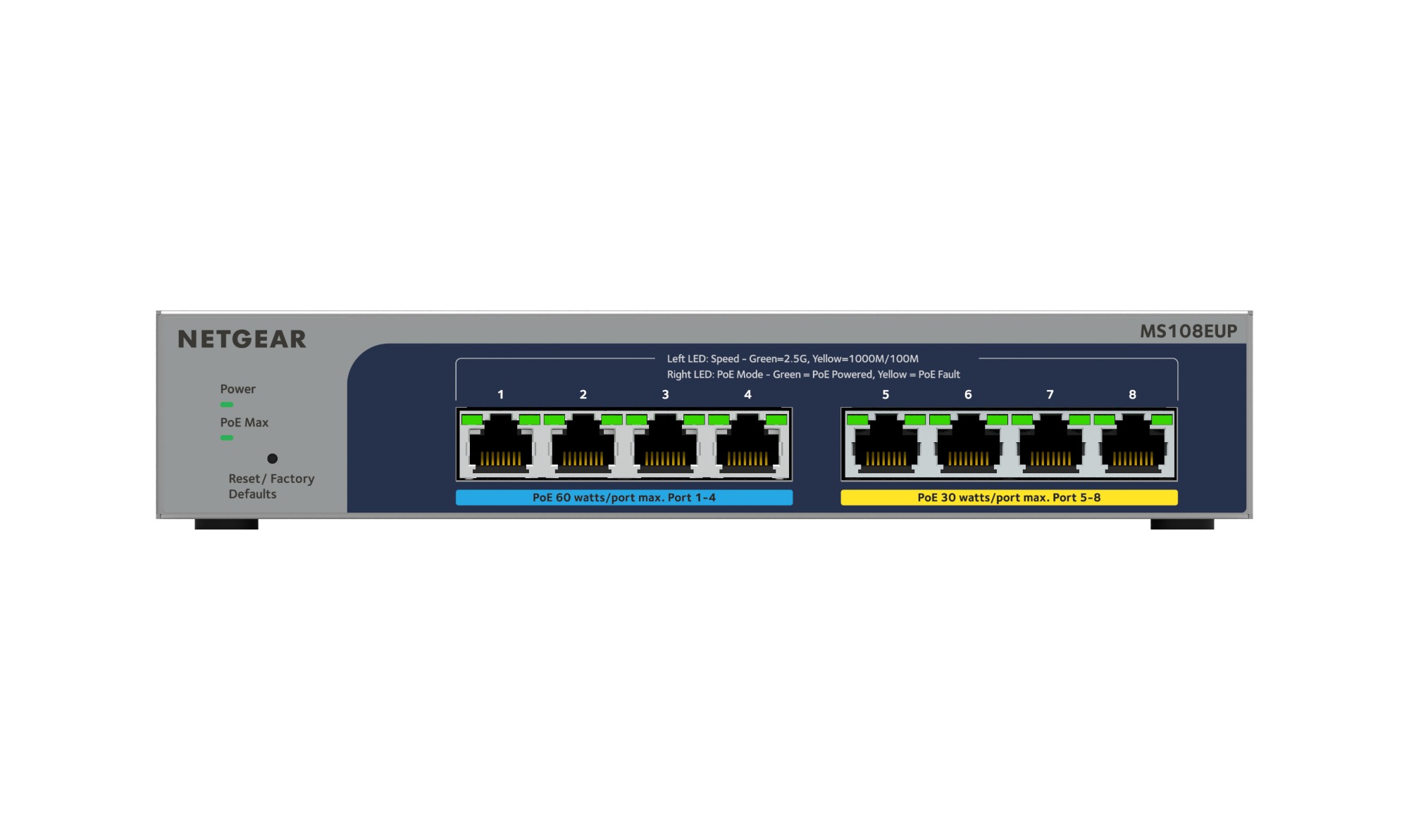 MS108EUP-100EUS - Netgear