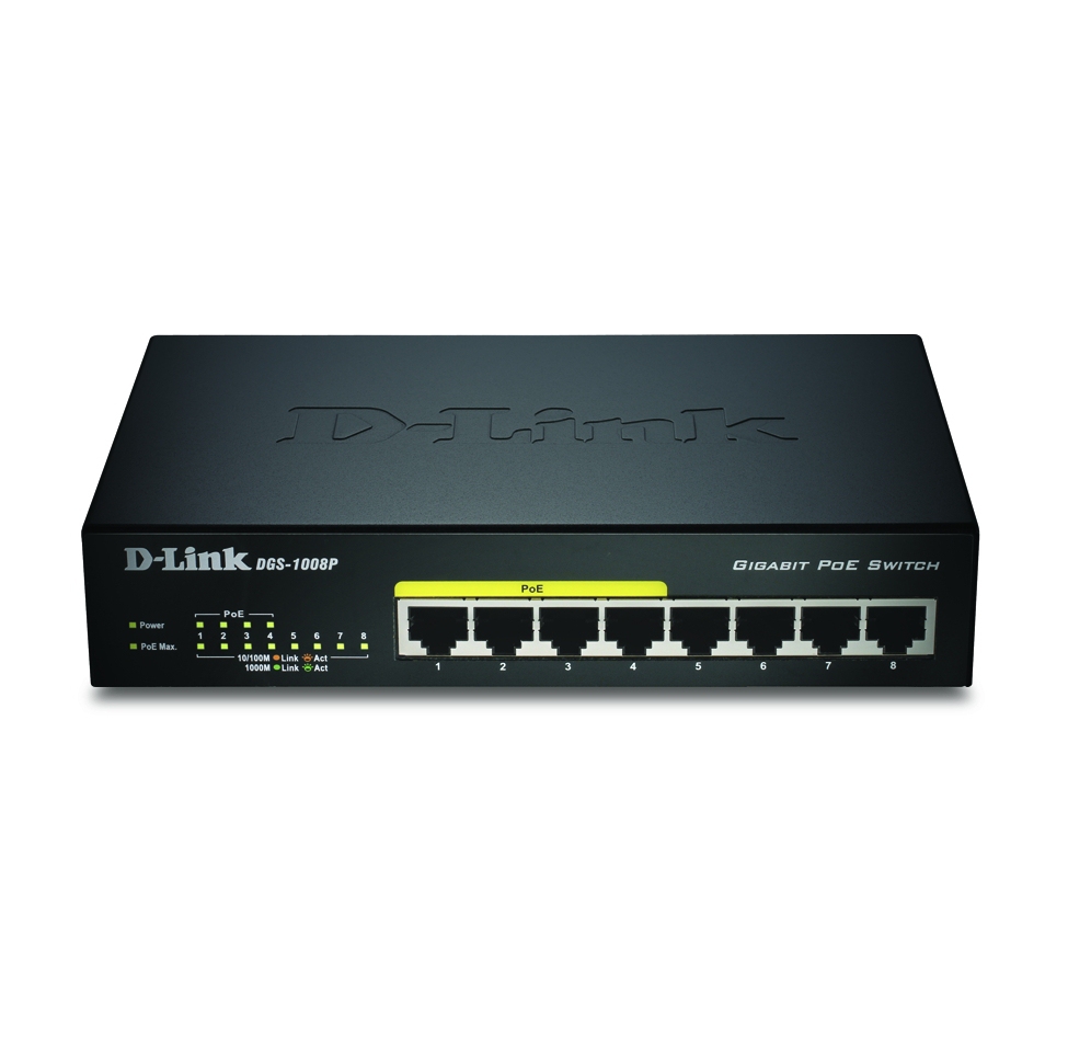 DGS-1008P/E - D-Link