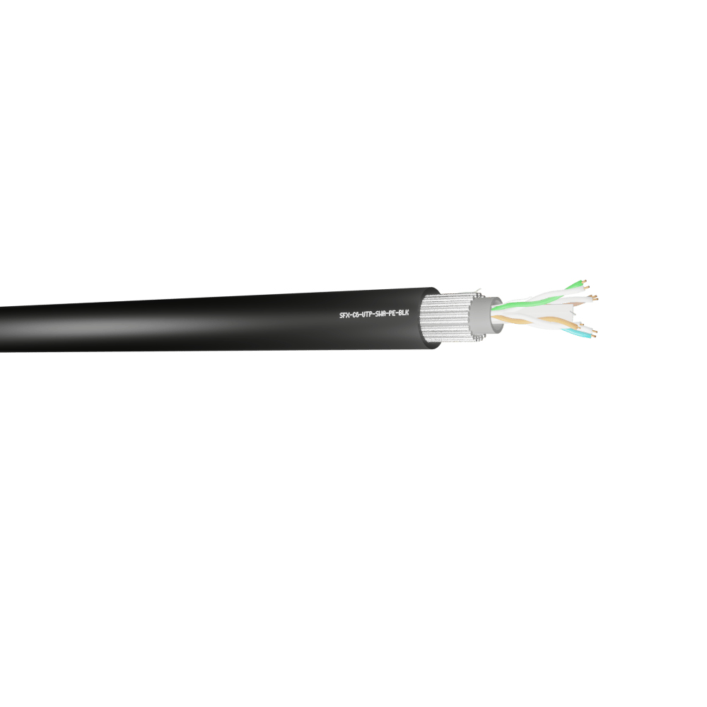 SFX/C6-UTP-SWA-PE-BLK-100 - Securi-Flex