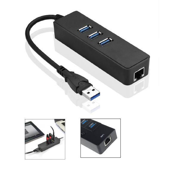 MC-USB3.0HUBWETH - Microconnect