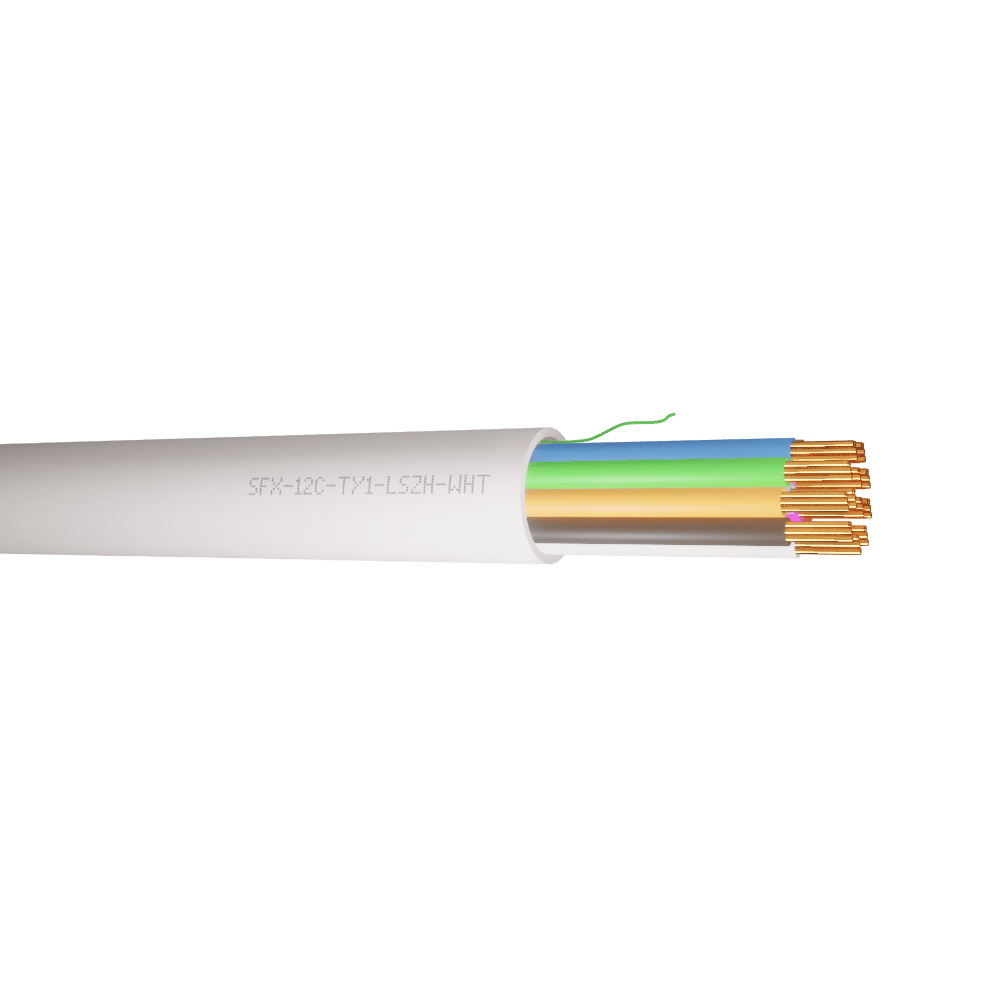 SFX/12C-TY1-LSZH-WHT-200 - Securi-Flex