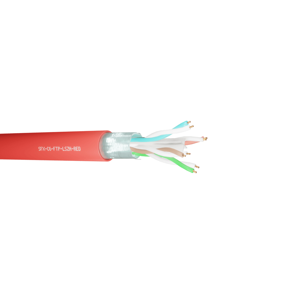 SFX/C6-FTP-LSZH-RED-305 - Securi-Flex