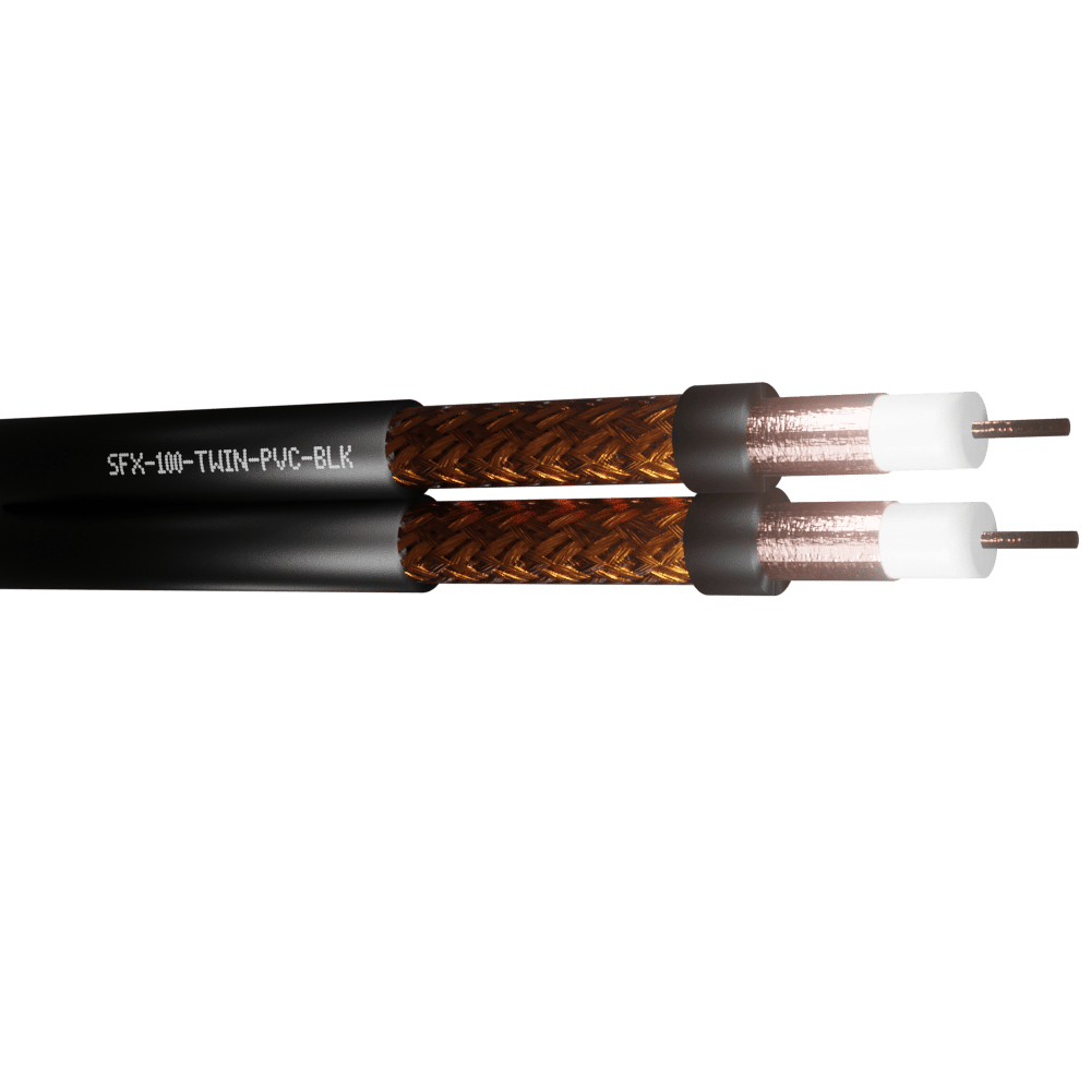 SFX/100-TWIN-PVC-BLK-250 - Securi-Flex