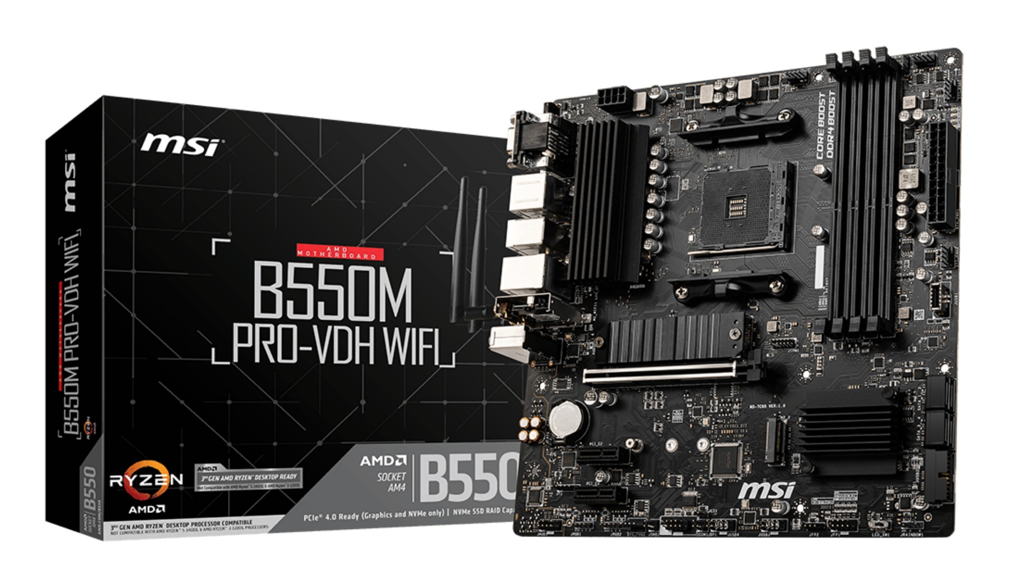 B550M PRO-VDH WIFI - MSI