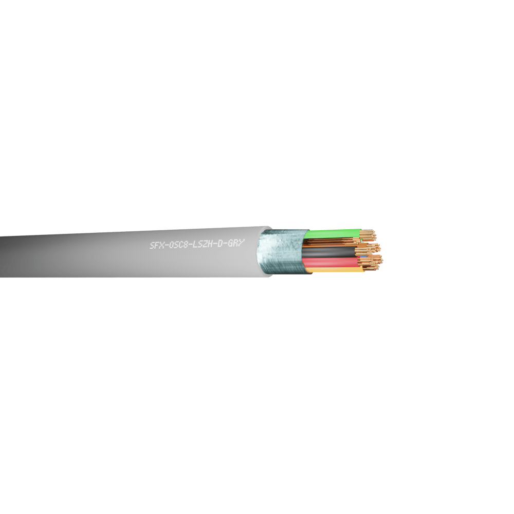 SFX/OSC8-LSZH-D-GRY-200 - Securi-Flex